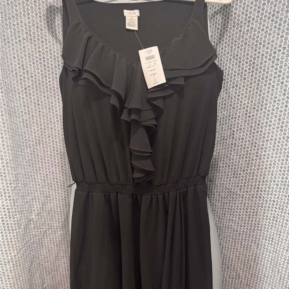 Cache Black High Low Ruffle Dress - Picture 4 of 6